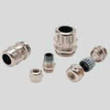 HELUTOP® HT-MS - Nickel-plated brass cable gland